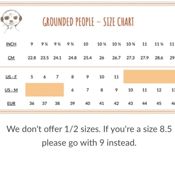 Grounded People Vegan Low Cut Charlie Sneakers Size EU 38 / US 7 - Picture 8 of 8